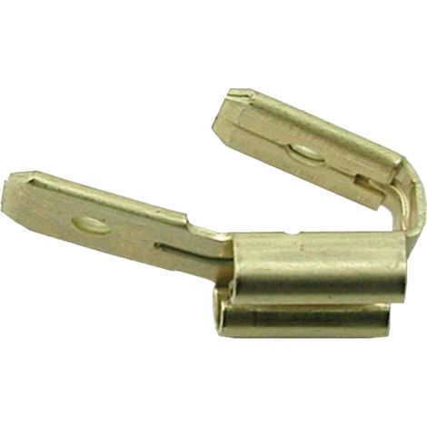 Crimpverbinder, U-Profil, 1,5–2,5 mm², 6,3 x 0,8 mm, rot (1/2)