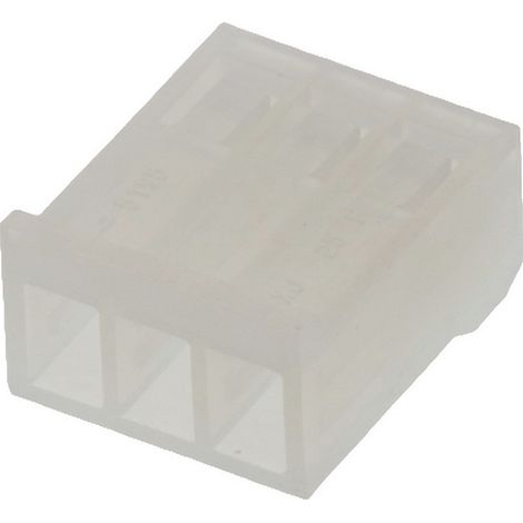 Molex Stiftgehäuse-Kabel Polzahl Gesamt 3 Rastermaß: 3.96 mm 09501031 1 St. Bag