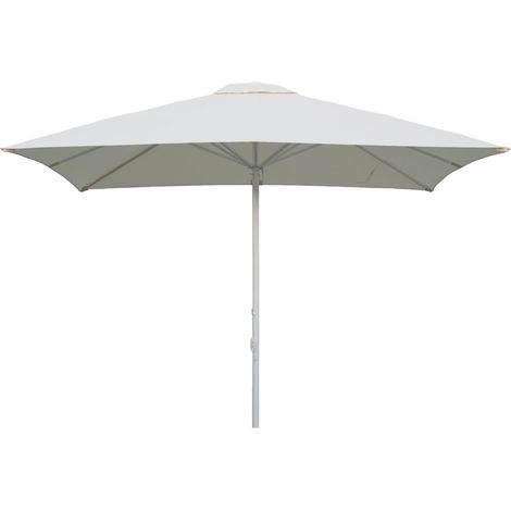 Parasol 300x300 Corsica garbar metal blanco (1/5)