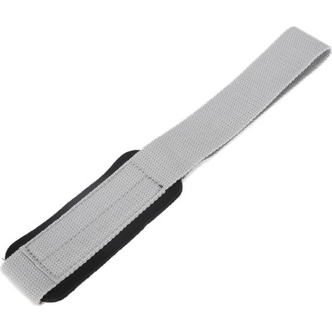Sangles de poignet pour haltérophilie, fitness, tractions, soulevé de terre, powerlifting, musculation, bandes L (1/5)