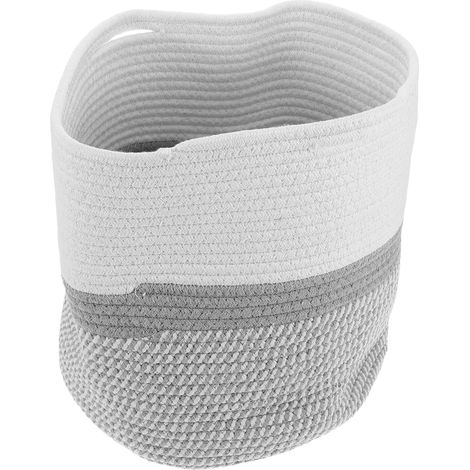 Rope Plant Basket Runder Pflanzkorb Baumwollseil Für Innen