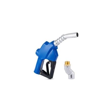Kit de Buse de Carburant Automatique 1" NPT Pistolet Distributeur Remplissage de Carburant Arrêt Automatique avec Pivot de Tuyau 360° Débit 120 L/min. pour Essence Diesel Kérosène (1/5)