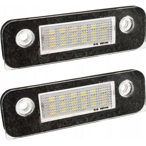 Kit luci targa a LED, AutoTune, per Ford Fiesta MK6, Ford Fusion, Ford Mondeo MK2