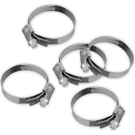 COLLIERS DE SERRAGE DURITE TUYAU INOX A4 AISI316 MARIN W5 LARGE 12 MM