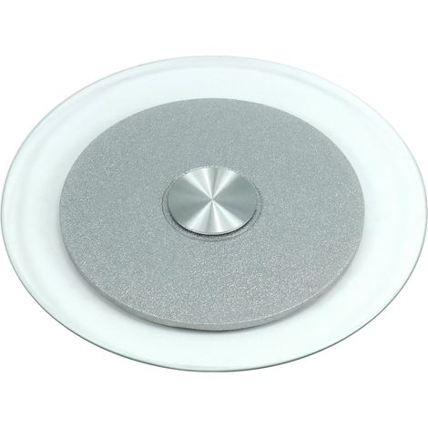Lazy Susan Tempered Glass Rotating Serving Tray, 50 cm (1/5)