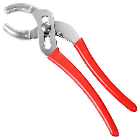Pince pour robinetterie et siphon 80 mm max - Longueur 230 mm - Outil plomberie - Pince multiprise écrou - Dépose siphon, robinet (1/5)