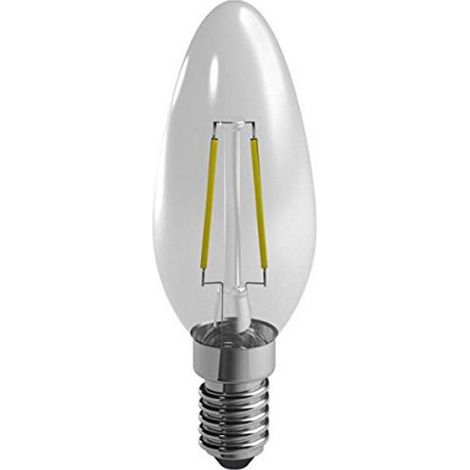 Lampe LED filaire Olive E14 W 2,4 2700K Duracell