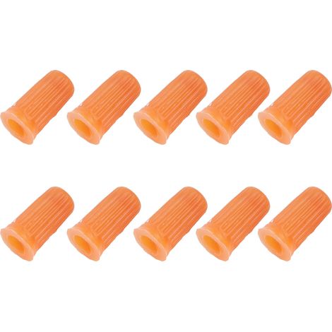 10 bouchons pour flacons de colle à faux cils, compatibles avec les outils d'extension de cils (1/5)