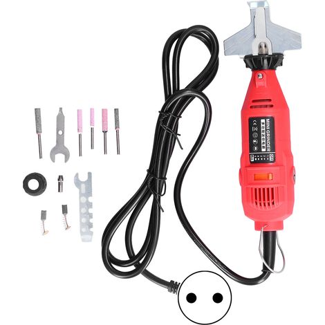 Affûteur de chaîne de tronçonneuse électrique 180W 31000rpm, accessoire portable pour meuleuse de chaîne mini, prise EU 220V