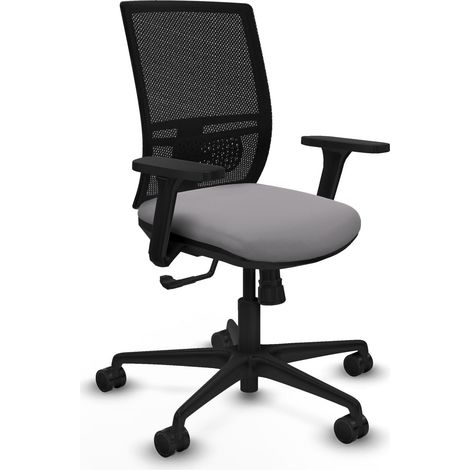 Chaise de bureau piqueras y crespo Yunquera noir ajustable (1/2)