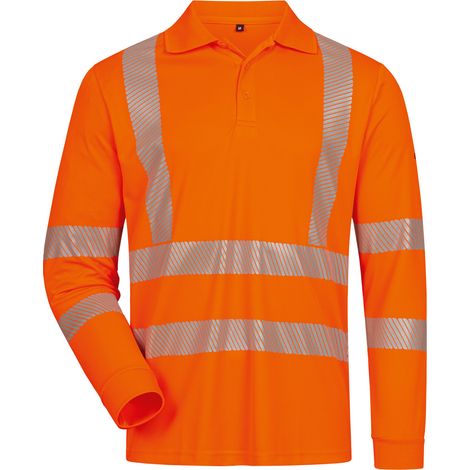 HARLINGEN UV- und Warnschutz-Langarm-Polo-Shirt Größe 2XL(62/64) (1/3)
