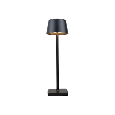 Lámpara de mesa LED recargable de 5200 mAh – Resistente al agua IP54 – Aluminio ligero – Regulación táctil de intensidad – Autonomía de la batería de 10 a 20 horas – Uso en interiores y exteriores (1/5)