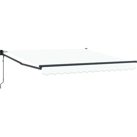Maison Exclusive - Tenda da Sole Bianco 300 x 250 x 165 cm Poliestere