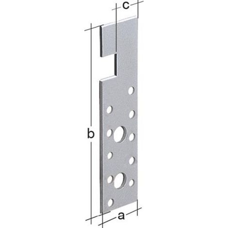 ART 81504 HE-Anker Stahl 55 x 180 x 30 sendzimirverz. FS 50 Stk