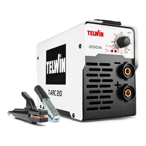 Poste à souder à Inverter Telwin T-ARC 210 avec accessoires (1/2)