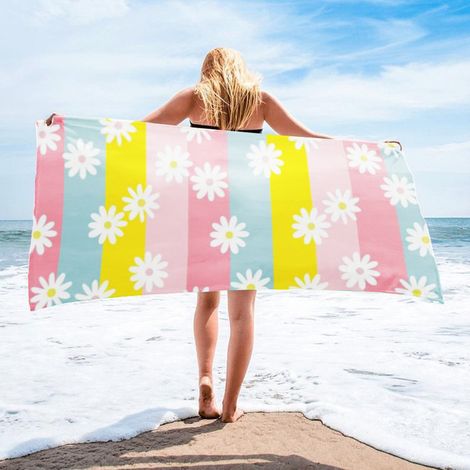 Serviette de plage légère et fine en microfibre, séchage rapide : compacte, anti-sable, absorbante, imperméable au sable