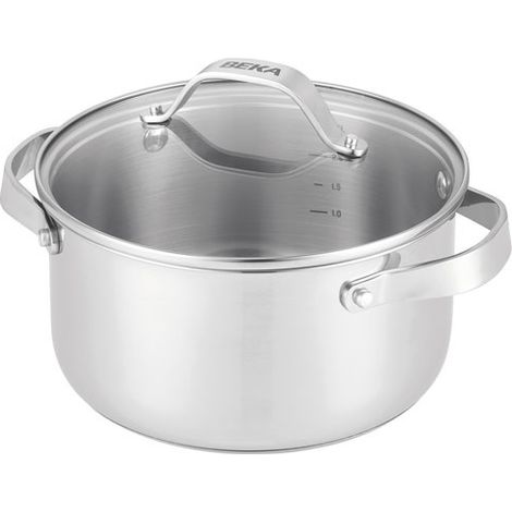 Faitout inox 20cm + couvercle - Beka - 101032 (1/4)