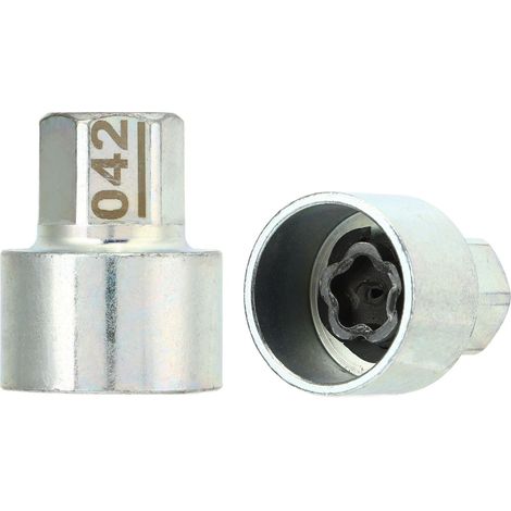 Clé antivol de roue, douille de remplacement pour écrou de roue, compatible avec les modèles 1, 3, 5, 6 et 7 (X1, X2, X3, X4, X5, X6, Z4, 042) (1/5)