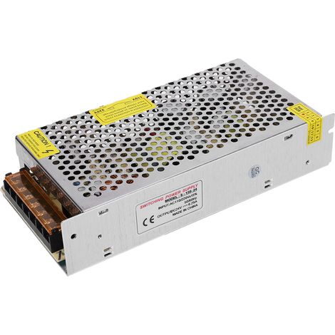 Alimentation Électrique 24 V CC 150 W - Pour Bandes LED et Imprimantes 3D - 6,25 A - Entrée AC 110-220 V (1/5)