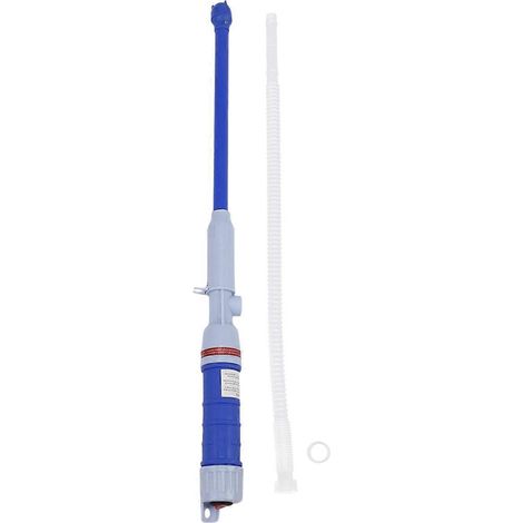 Tragbare Outdoor-Handpumpe für Wasser, Öl, Gas, Benzin, blau