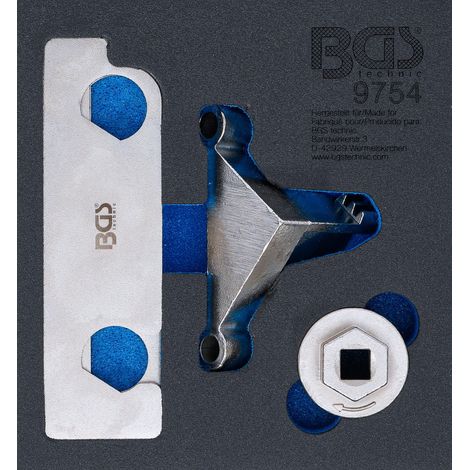 BGS Inserción carro de taller 1/6: Juego de herramientas de ajuste del motor para Opel / Saab / Buick / Cadillac / Chevrolet 2.8L / 3.6L V6 - 9754