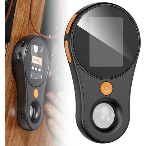 Mini microscope : microscope portatif de poche avec écran IPS de 2 pouces, microscope 500X pour enfants avec 8 lumières LED USB sur PC, mini microscope extérieur (noir) (1/5)