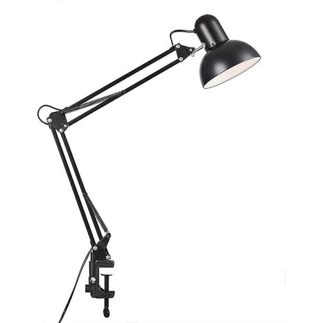 Flexible LED-Schreibtischlampe mit Klemme und Schwenkarm, ideal zum Lesen, fürs Büro oder Studio