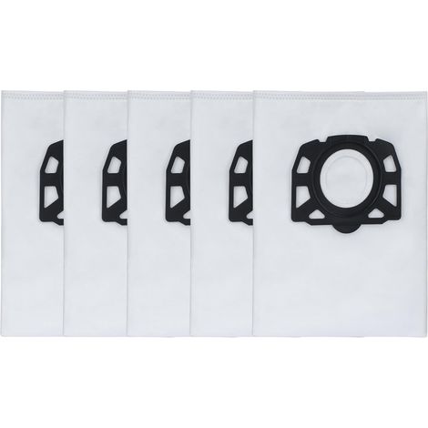 Ersatzfilterbeutel für Kärcher Nass- und Trockensauger WD4, WD5, WD5/P (5er-Packung) (1/4)
