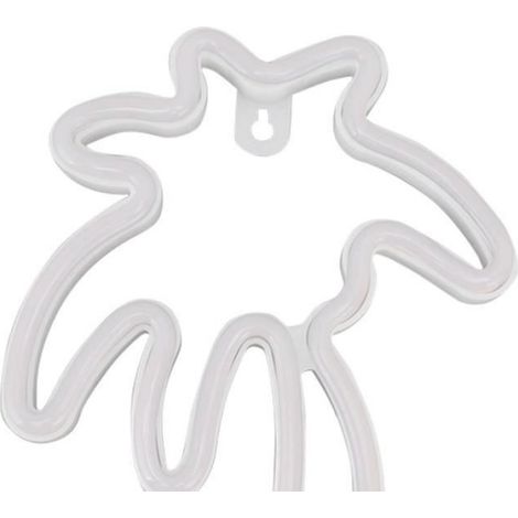 Lampe néon LED - - Cocotier - Alimentation USB - Décoration murale - Portable (1/4)