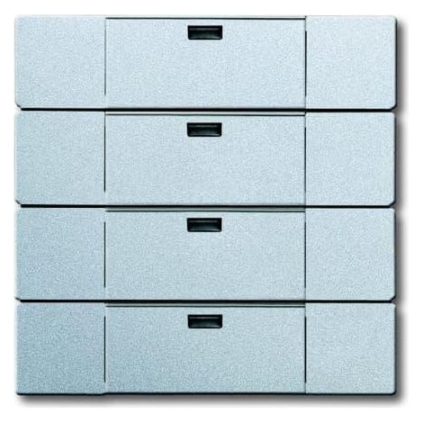 Inter. 4 Touches Waveline Future Linear Aluminium Silver 2CKA006730A0037 ABB 587866