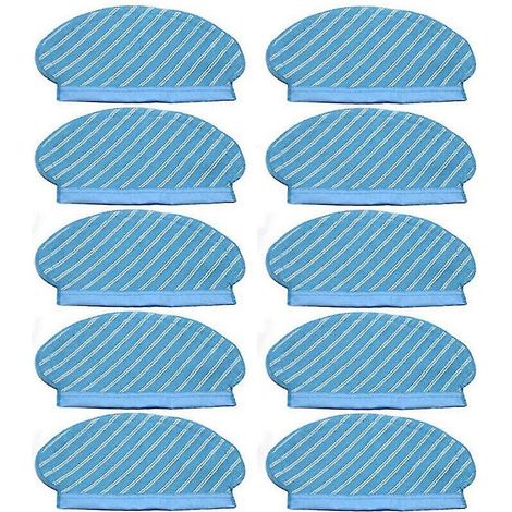 10 Stück Wischmopp-Reinigungspads für Ecovacs Ozmo950 920 T5