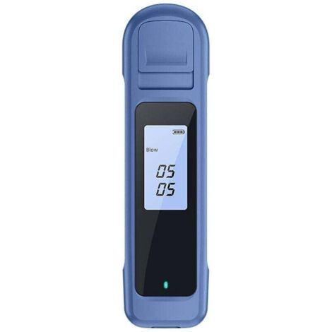 BUNTHAUS PA Détecteur d'Haleine Électronique Sans Contact USB avec Affichage Numérique Bleu (1/2)