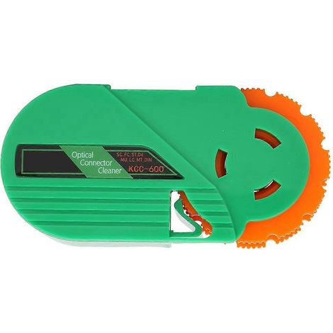KCC-600 Glasfaser-Reinigungsbox, Reinigungswerkzeug für optische Steckverbinder (FC/SC)