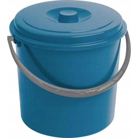 Curver Eimer mit Deckel 16L blau 1 Stück. (1/2)