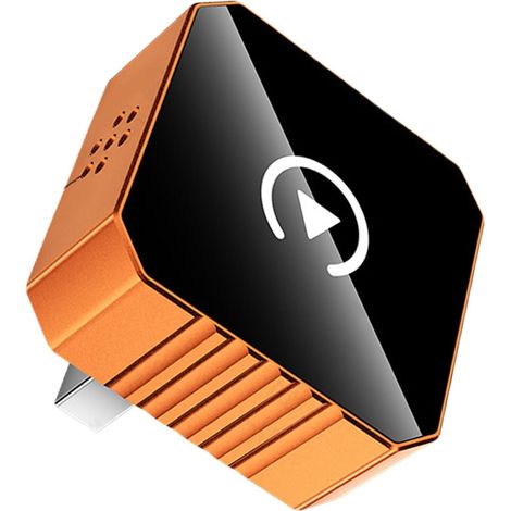 Convertisseur de voiture sans fil – Adaptateur de liaison rapide Plugplay, module de connectivité avancé  Pont numérique compact, de données audio fluide, accessoire automobile intelligent (1/5)