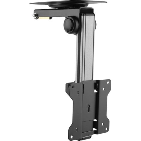Support Écran PC TV Plafond 13 17 19 22 24 27 28 32 Pouces Orientable Pliable Hauteur réglable QLED OLED LED LCD VESA 75x75 100x100 (1/5)