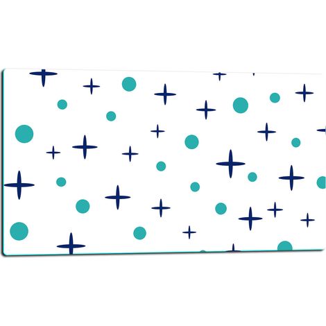Tagliere in vetro 52x30 con motivo decorativo (1/5)