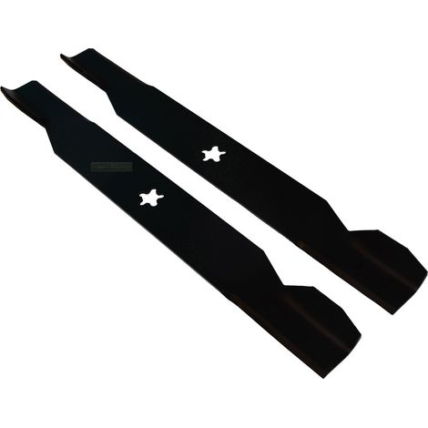 2 X 46 CM (36") lame pour tondeuse Husqvarna LT-112, LT-130, LTH-130