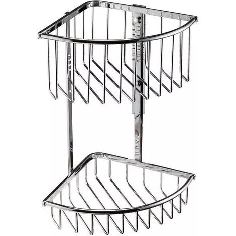 MANILLONS TORRENT 06888002 Rinconera Doble Adhesivo Cromo - ref: 06888002 (1/2)