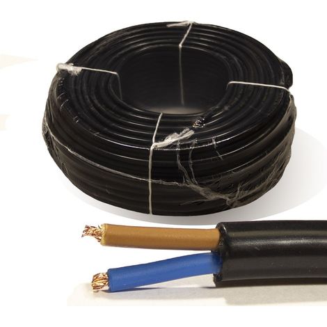 Rollo 100 mtrs. Manguera 2X1,5 mm² FLEXIBLE PVC RV-K 0,6/1KV