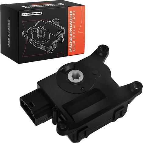 Servomotor de aleta mixta, accionamiento eléctrico, 5 contactos de conexión, diseñado para volante a la izquierda, tamaño estándar para aire acondicionado, material de alta calidad. (1/5)