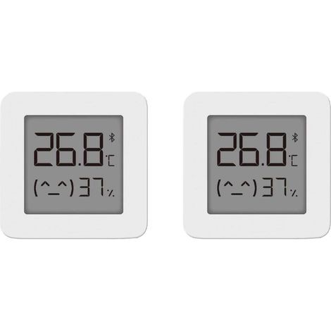 Thermomètre et Hygromètre Bluetooth Professionnel Xiaomi pour Température et Humidité, 2 Pièces (1/4)
