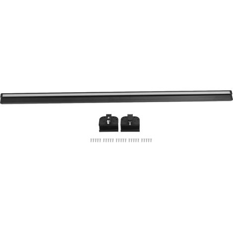 Ortviai Support mural pour table de camping-car – Rail en aluminium anodisé de 1 m avec fixations, idéal pour fourgon aménagé, bateau ou intérieur (1/5)