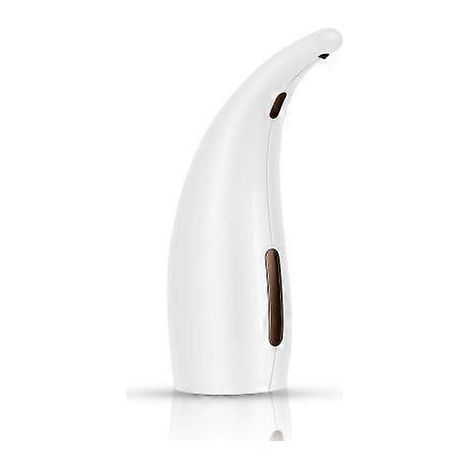 Distributeur automatique de savon liquide sans contact étanche à piles pour la cuisine et la salle de bain - Blanc (1/2)
