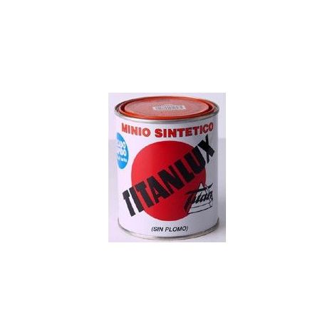 -CAHERSA- PINTURA MINIO TITANLUX NARANJA 750 ML TITAN (1/2)