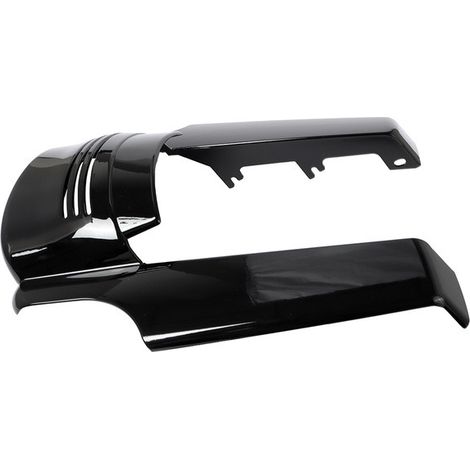 5-inch (12.7 cm) Motorcycle Rear Fender - Wide Glider Street - Thick Sand Coating (1/3)