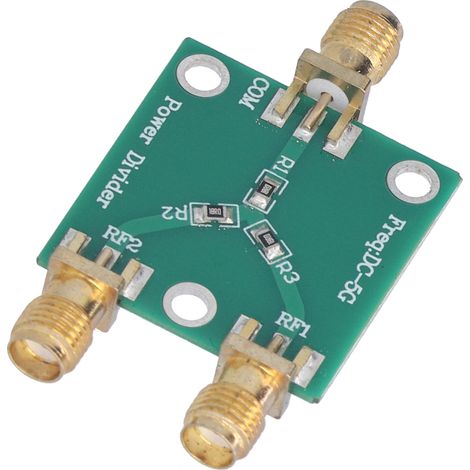 Diviseur RF 2 Sorties 6dB 0.5W DC-5GHz pour Répartiteur de Signal Antenne (1/5)