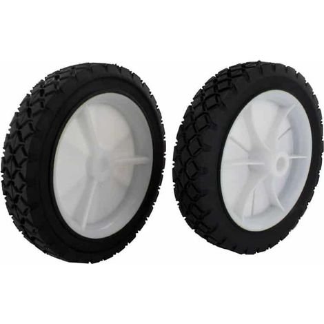 Roue en plastique à moyeu déporté – diamètre extérieur 152 mm – Charge maximale 150 kg – Pour chantiers humides et terrains accidentés – F1 Distribution (1/2)