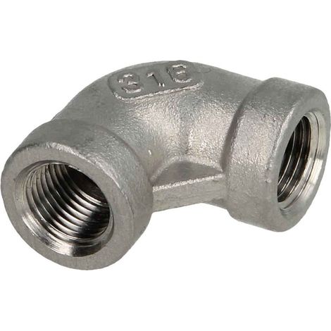 Coude inox à visser FF2 1/2