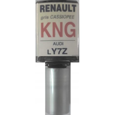 Pintura de retoque para coches Renault KNG gris cassiopee PARA ARAÑAZOS 10 ML ARA (1/5)